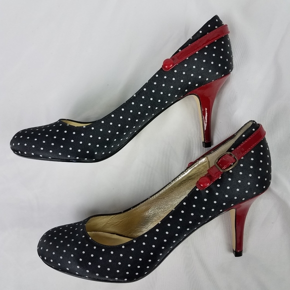 Rockabilly Pin Up Pumps Heels Steve Madden Luvvy - Picture 4 of 8
